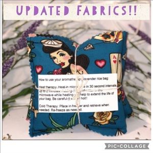 Aromatherapy lavender hot/cold rice bag-LARGE